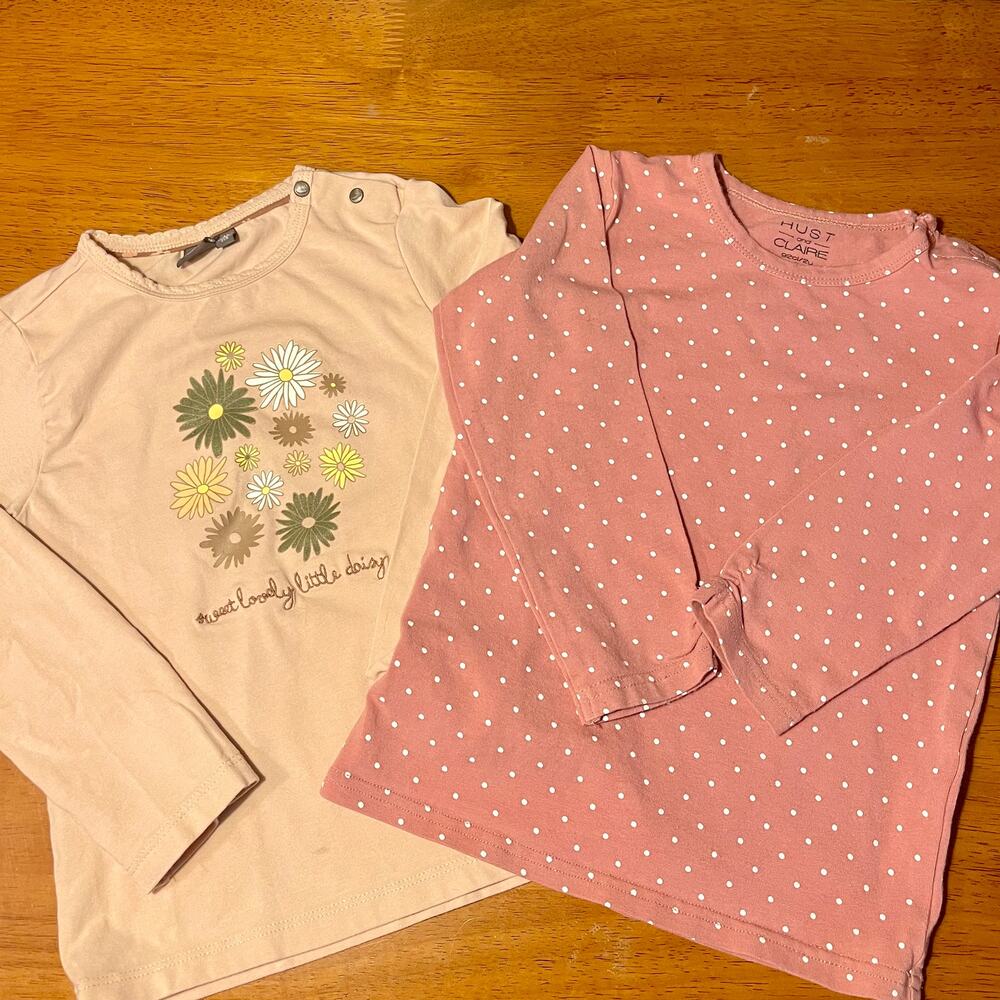 Hust & Claire Organic & Babyface Daisy European Top Bundle: 2T